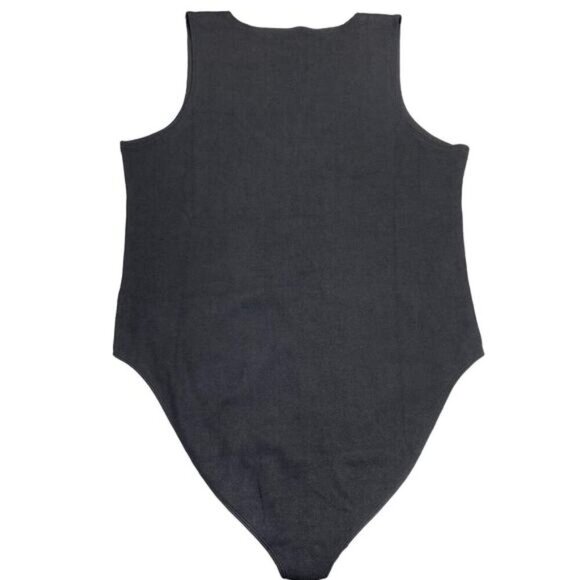 NWT GOOD AMERICAN The Feel Good Bodysuit Sz 4XL Black - Picture 10 of 10